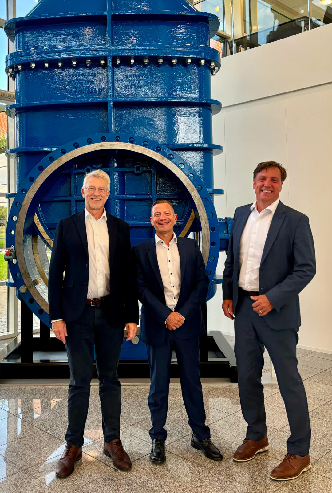 Hinni und AVK wollen bei der Wasserversorgung nicht nur Schritt halten