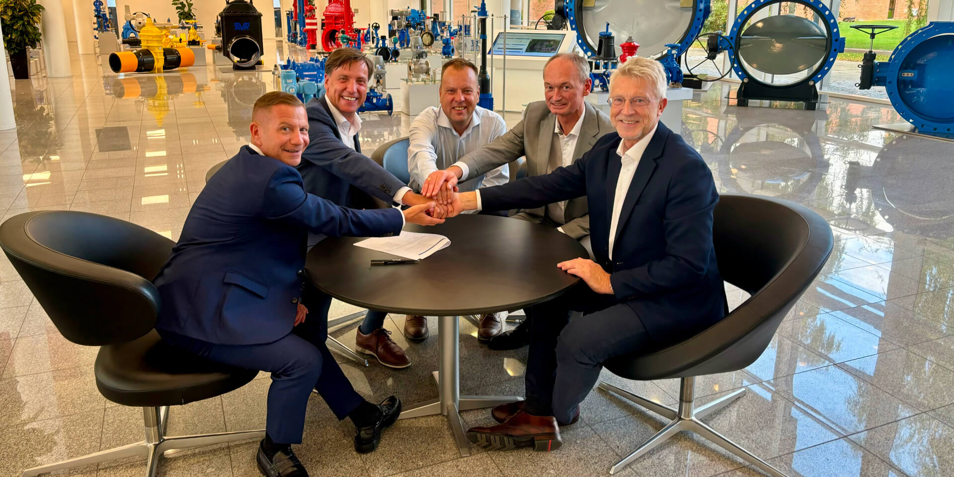 Gemeinsam wollen sie die Zukunft der Wasserversorgung gestalten