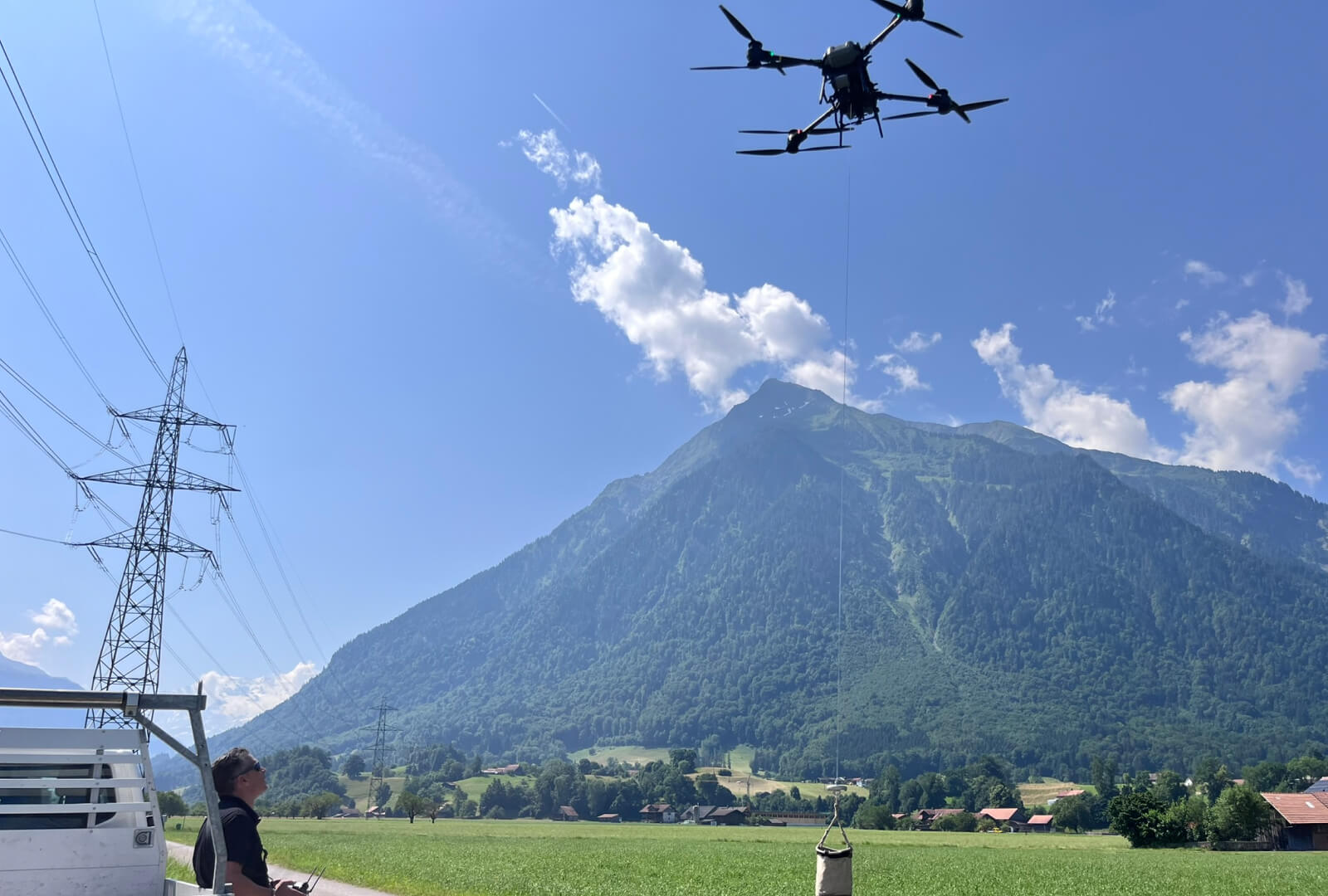Transport par drone